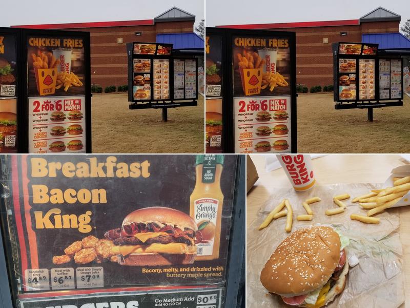 Burger King Menu