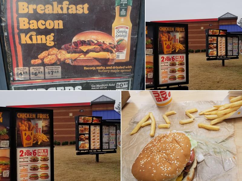 Burger King Menu