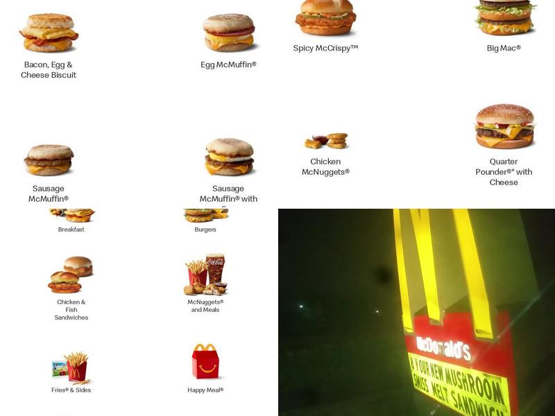 McDonald's Menu