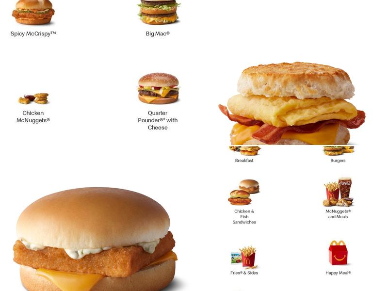 McDonald's Menu
