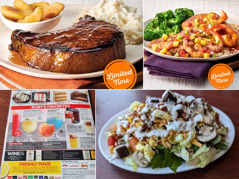 Ruby Tuesday Menu