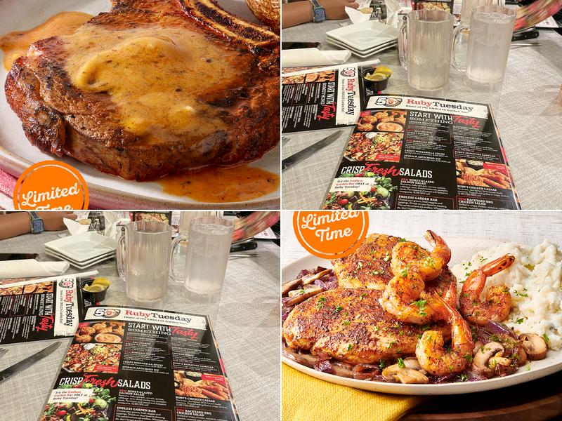 Ruby Tuesday Menu