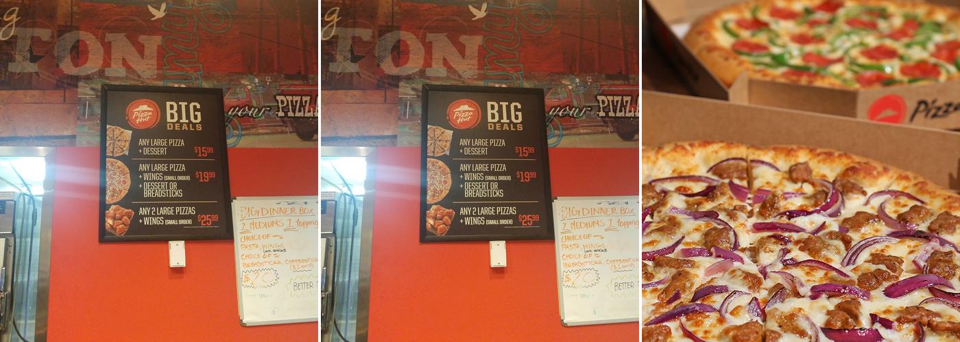 Pizza Hut Menu