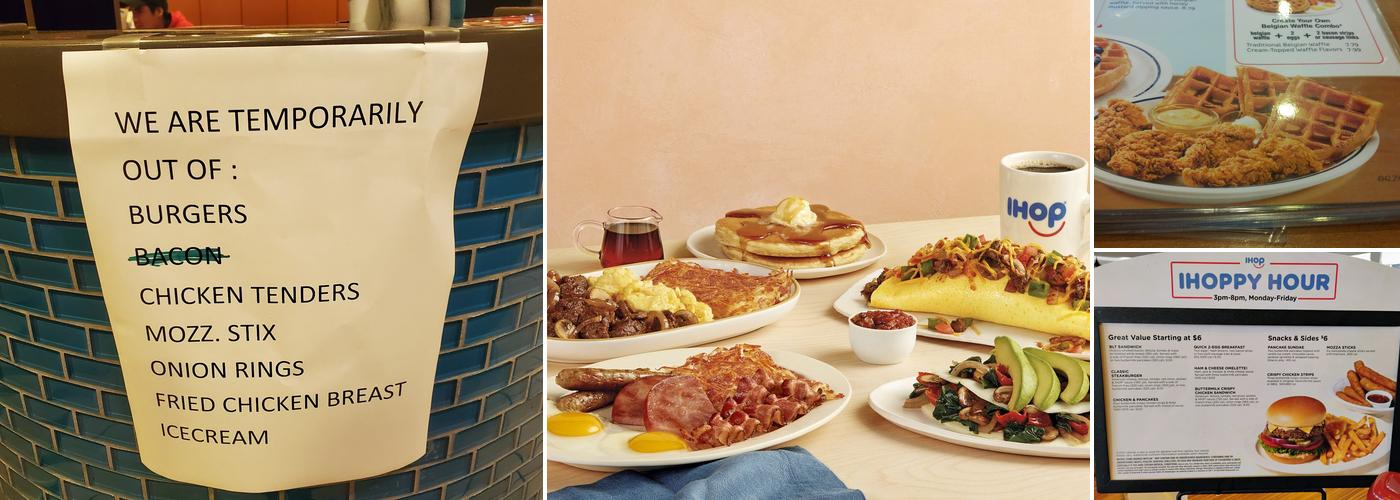 IHOP Menu