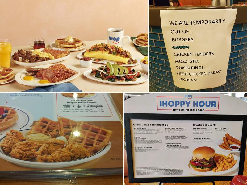 IHOP Menu