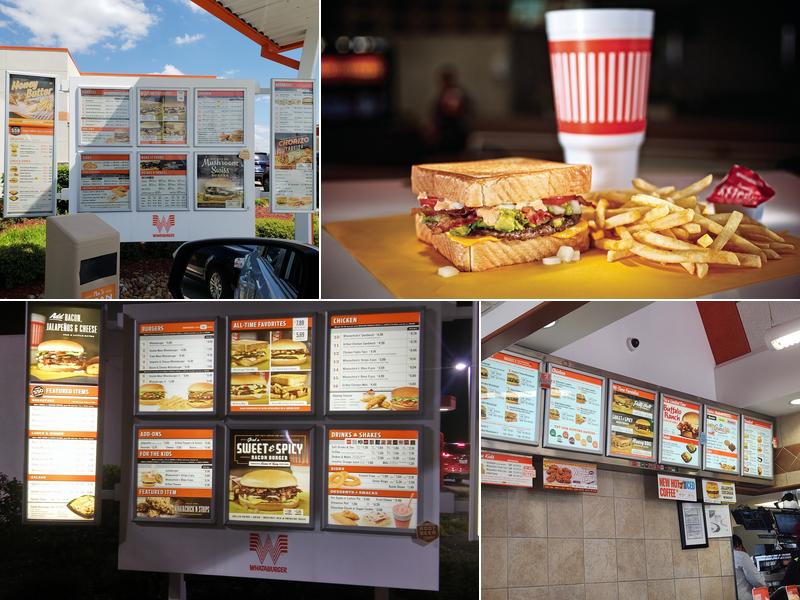 Whataburger Menu