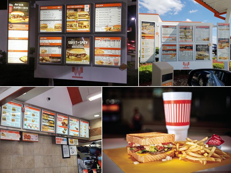 Whataburger Menu