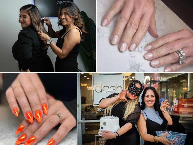 in a dash beauty salon