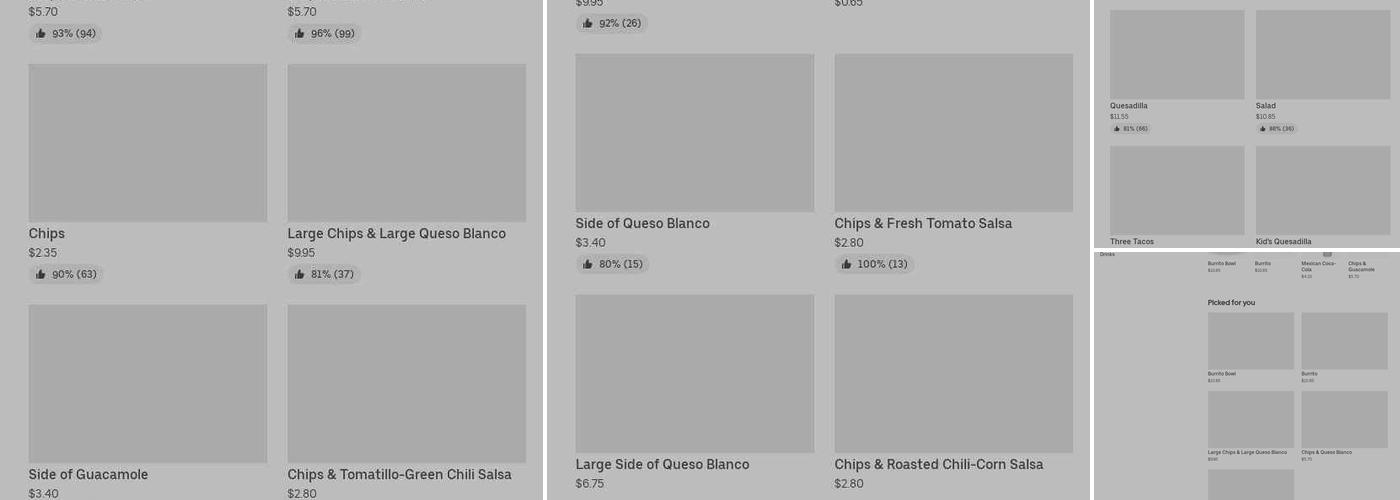 Chipotle Mexican Grill Menu