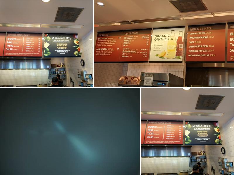 Chipotle Mexican Grill Menu