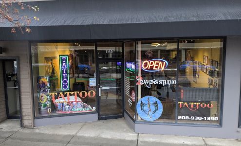 2 Ravens Tattoo Studio 1119 E Sherman Ave, Coeur d'Alene Idaho 83814