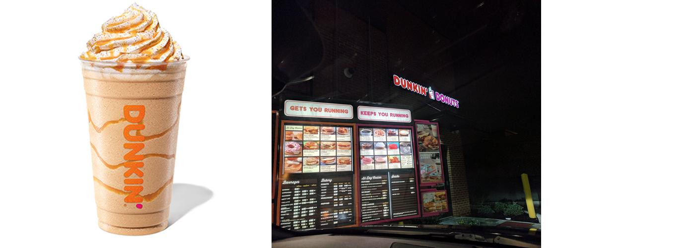 Dunkin' Menu