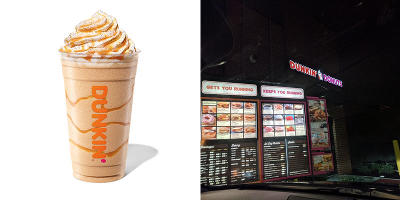 Dunkin' Menu
