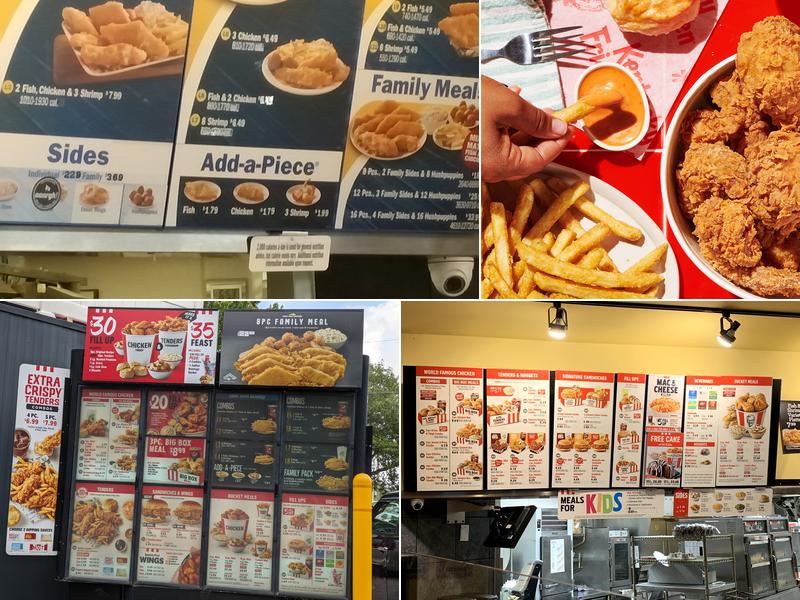KFC Menu