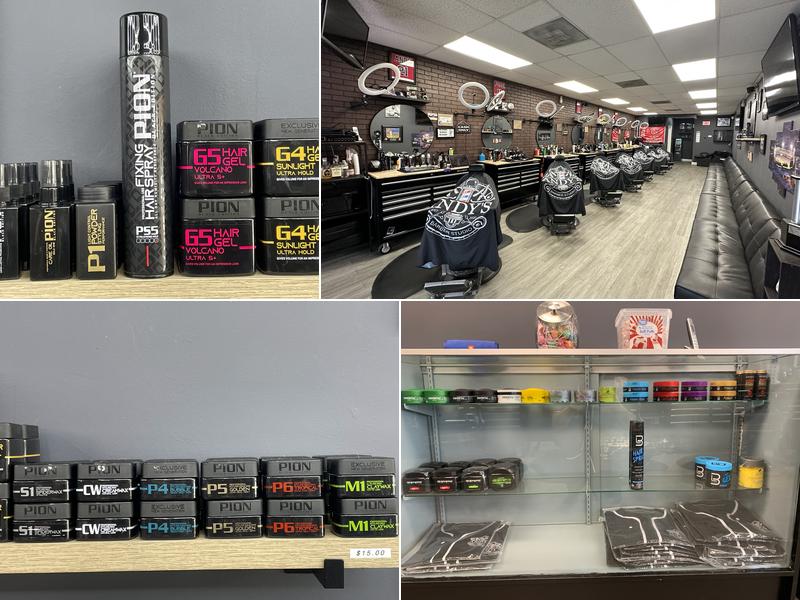 Andy’s barber studio