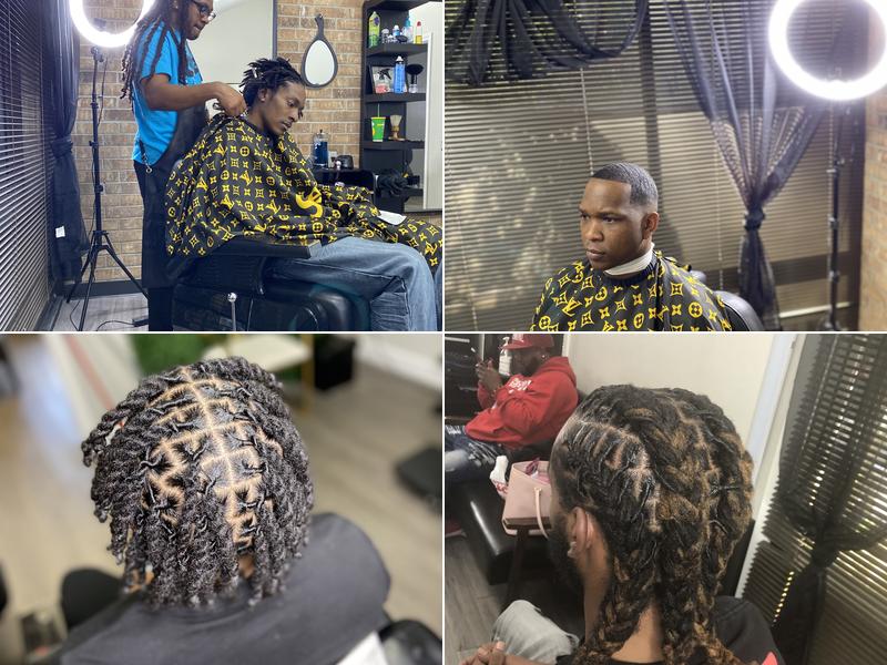 Alluring Locz Kingdom & Fades and Meaux Barber Studio