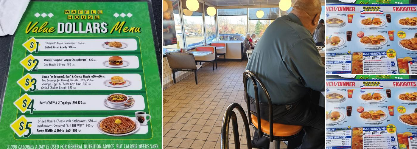 Waffle House Menu