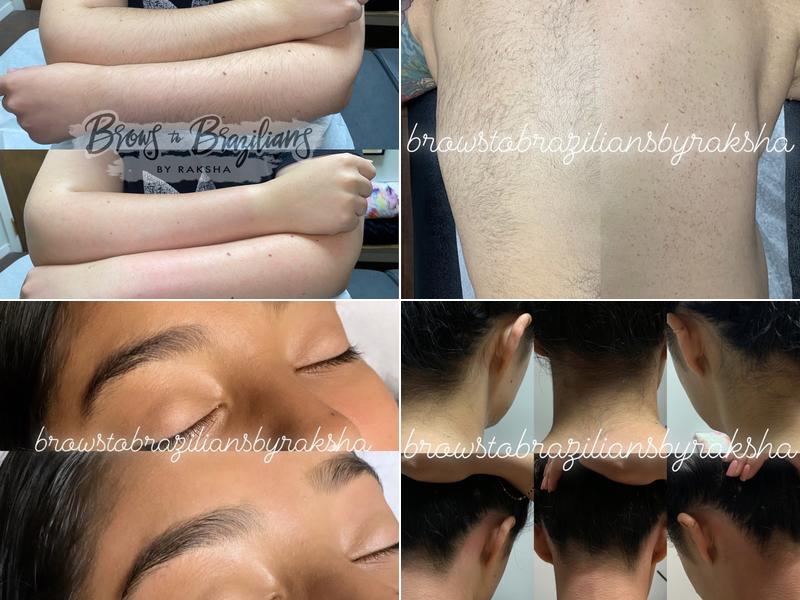 Brows to Brazilians by Raksha