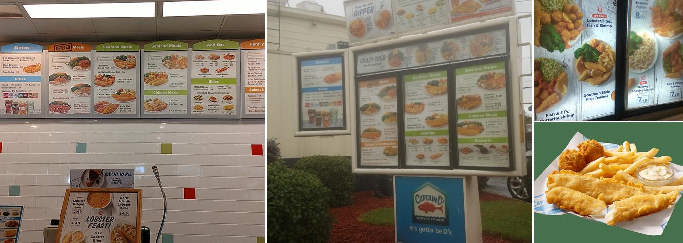 Captain D's Menu