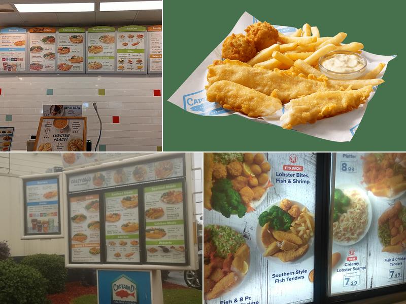 Captain D's Menu