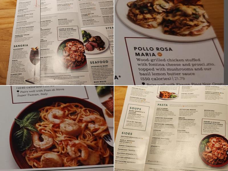 Carrabba's Italian Grill Menu