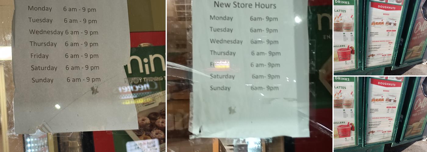 Krispy Kreme Menu