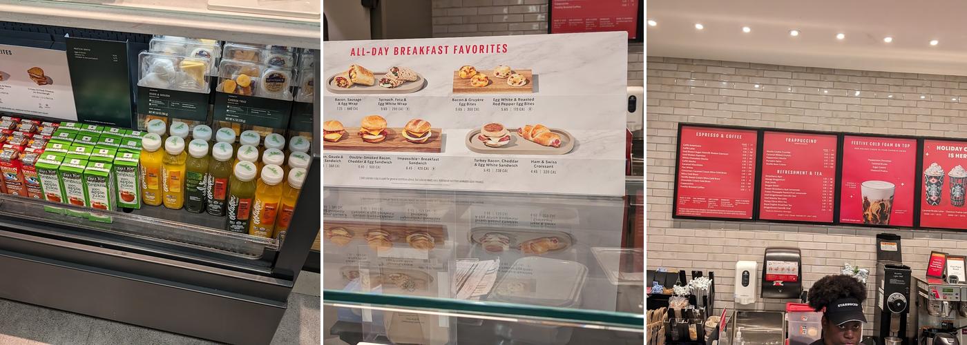 Starbucks Menu