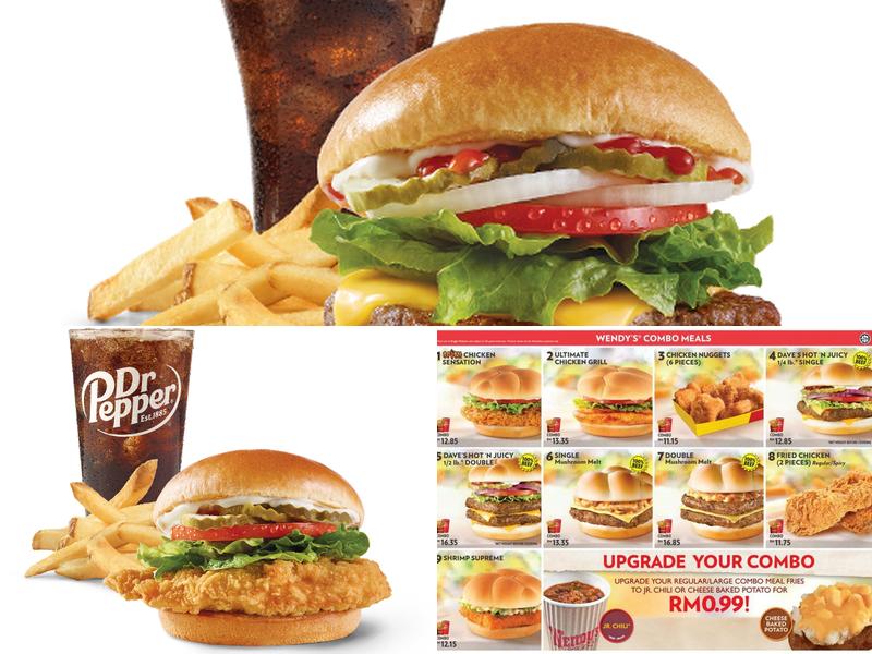 Wendy's Menu