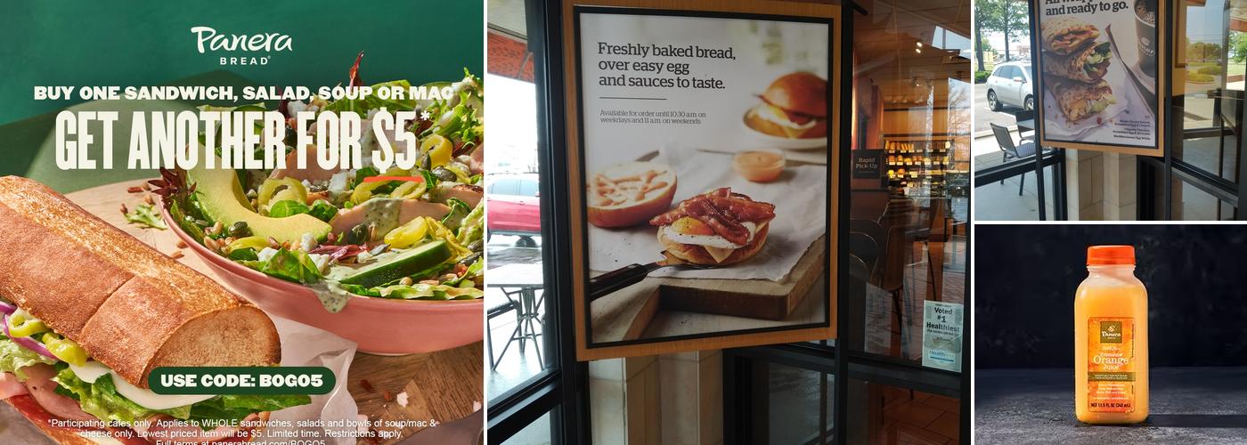 Panera Bread Menu