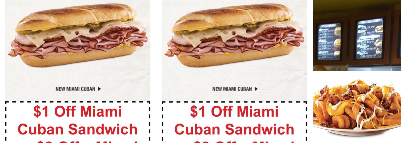 Arby's Menu