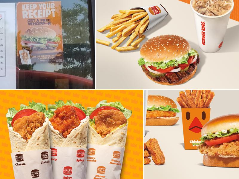 Burger King Menu