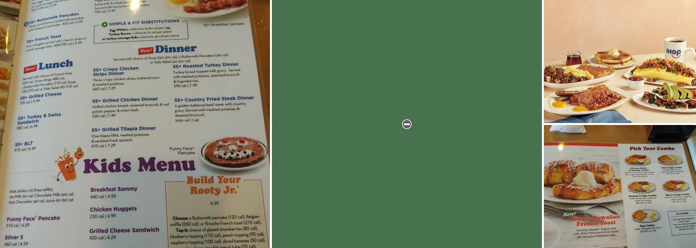 IHOP Menu