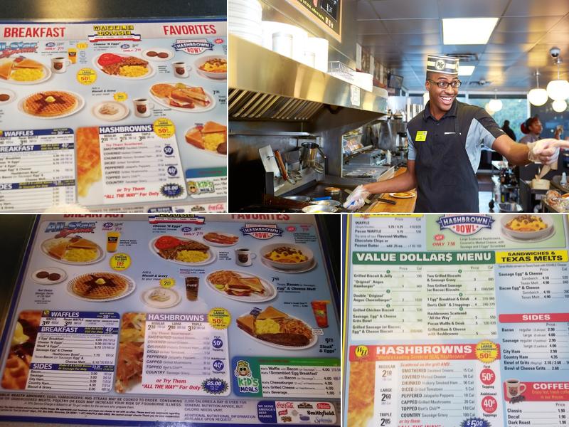 Waffle House Menu