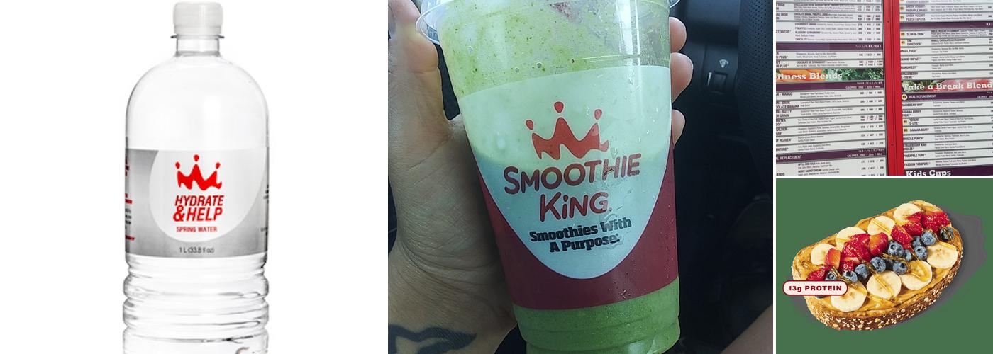 Smoothie King Menu