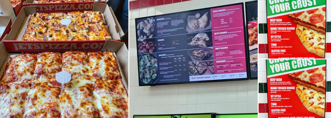 Jet's Pizza Menu