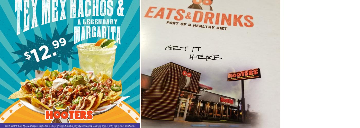 Hooters Menu
