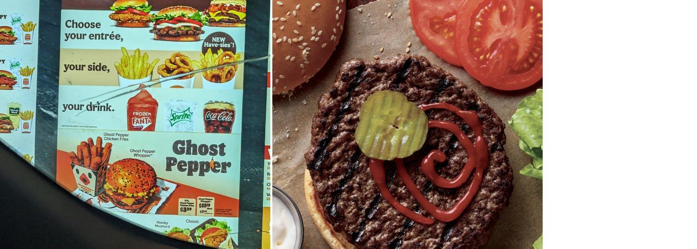 Burger King Menu