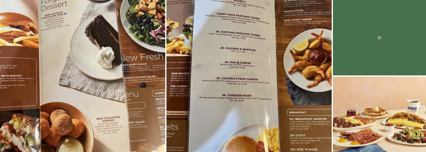 IHOP Menu