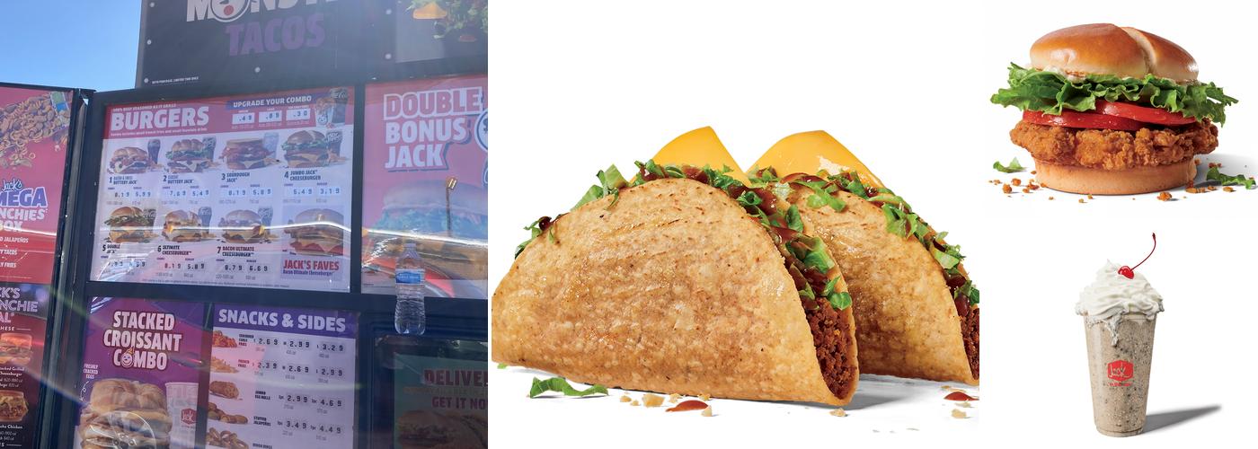 Jack In The Box Menu