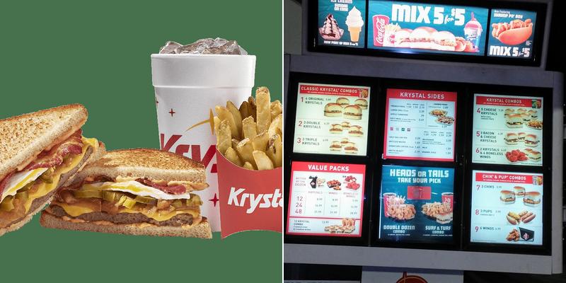 Krystal Menu