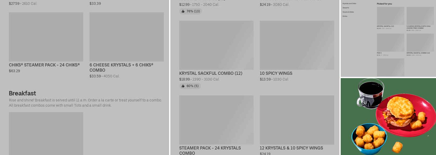 Krystal Menu