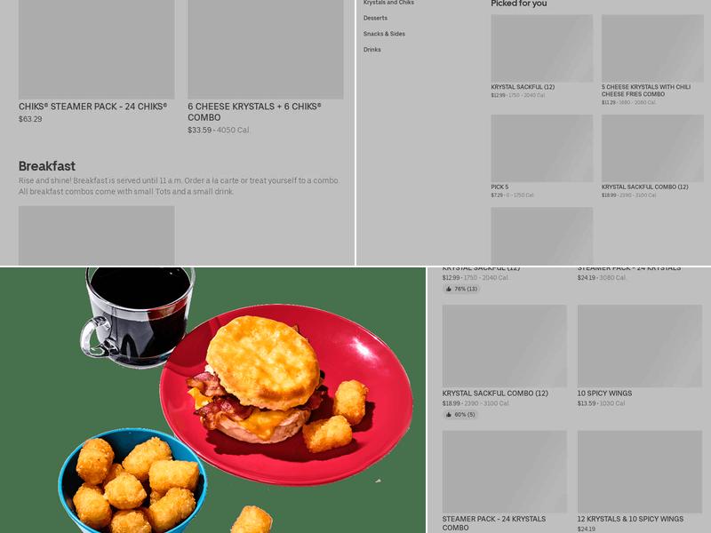 Krystal Menu