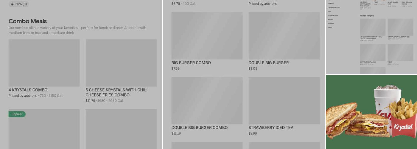 Krystal Menu