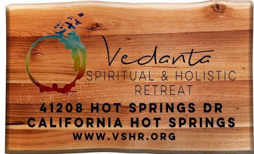 Vedanta Spiritual & Holistic Retreat 41208 Hot Springs Dr, California Hot Springs California 93207