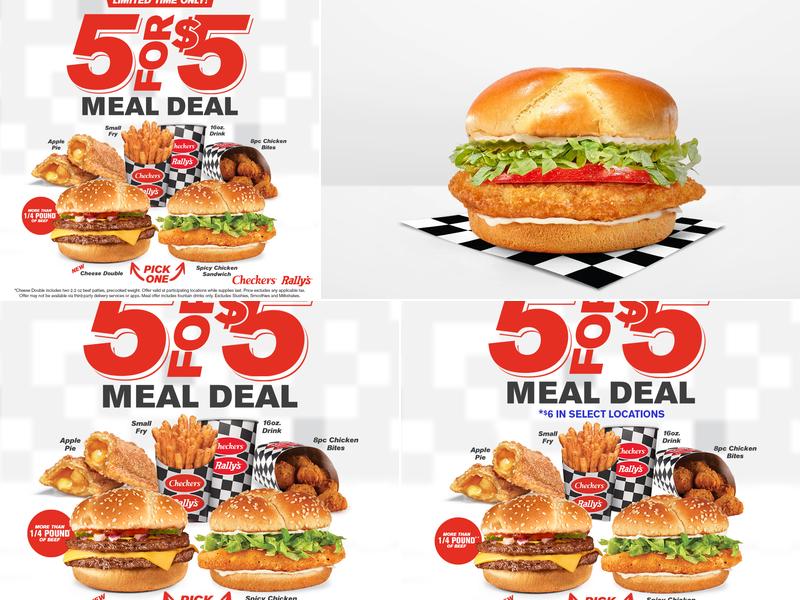 Checkers Menu