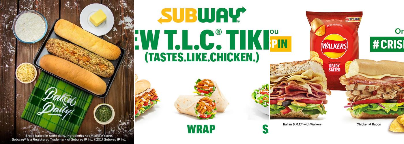 Subway Menu