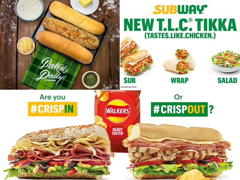 Subway Menu