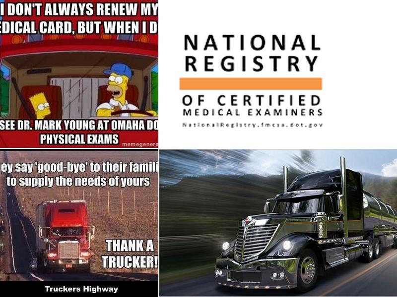 Omaha DOT/CDL Physical Exams $75.00