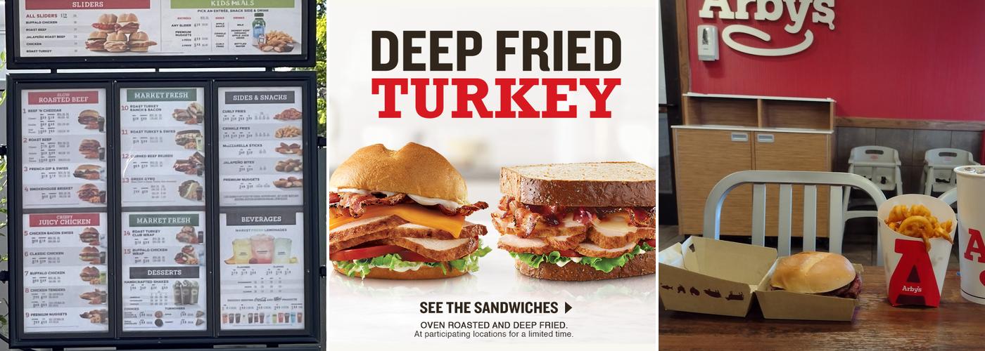 Arby's Menu