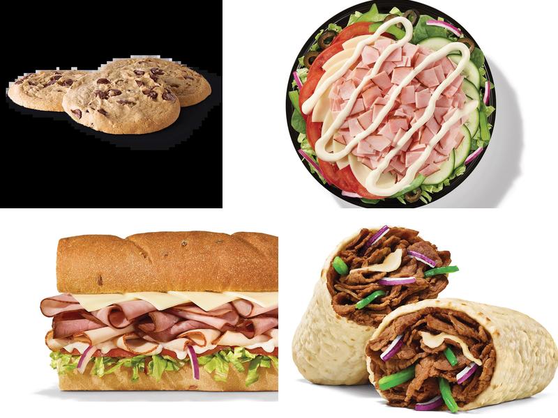 Subway Menu